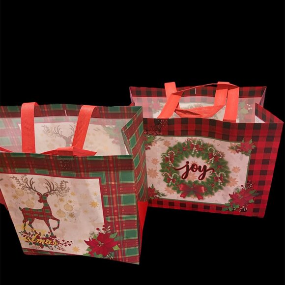 CHRISTMAS GIFT BAGS SET OF 4 - Picture 2 of 3